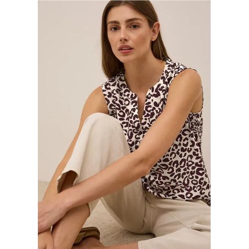 Cecil Femme Top Chemisier À Motifs In Rouge, Gr: M