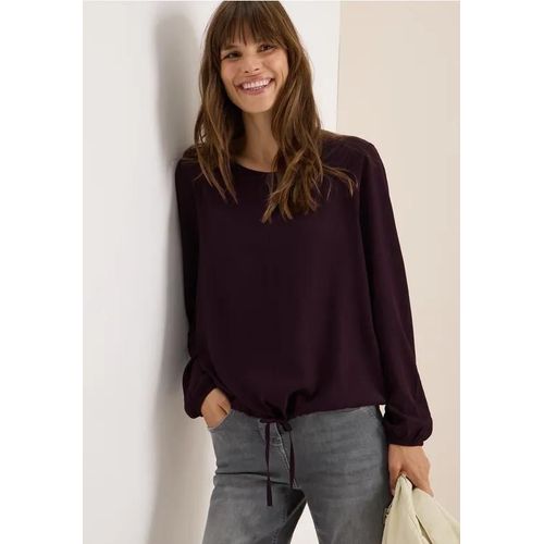 Cecil Femme Blouse Avec Cordon De Serrage In Rouge, Gr: 3xl
