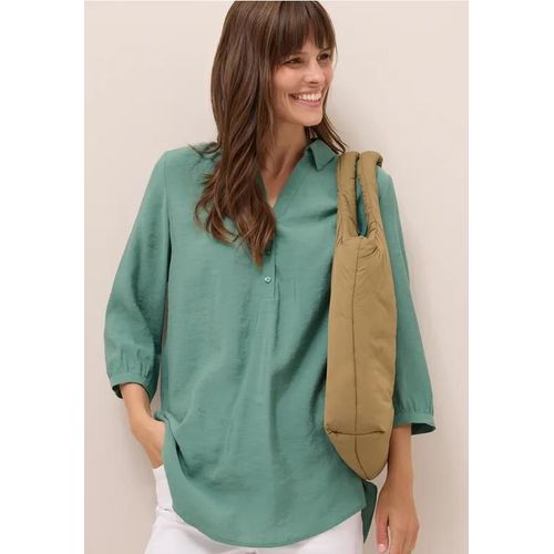 Cecil Femme Blouse Longue En Couleur Unie In Vert, Gr: Xxl