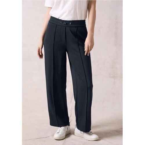 Cecil Femme Pantalon Loose Fit In Bleu, Gr: Xl