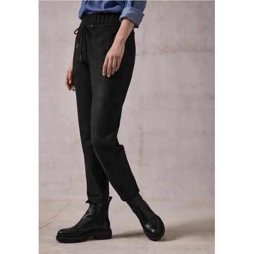 Cecil Femme Pantalon Aspect Cuir In Noir, Gr: S