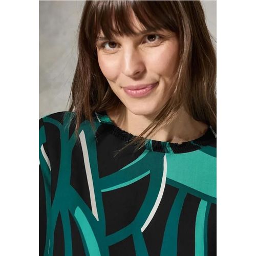 Cecil Femme Blouse Avec Détail Smocké In Noir, Gr: L