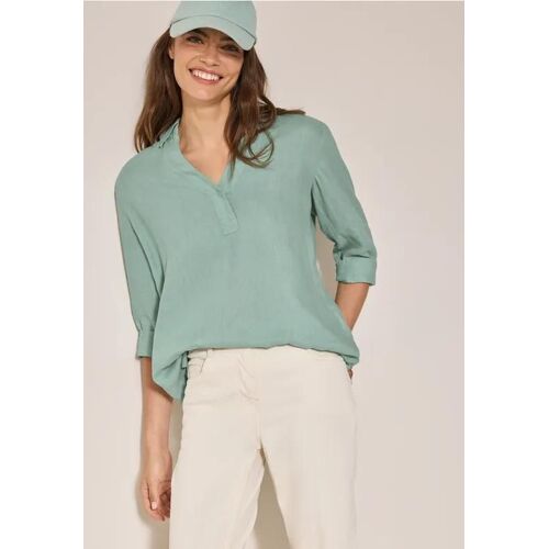 Cecil Femme Blouse En Lin In Vert, Gr: Xs