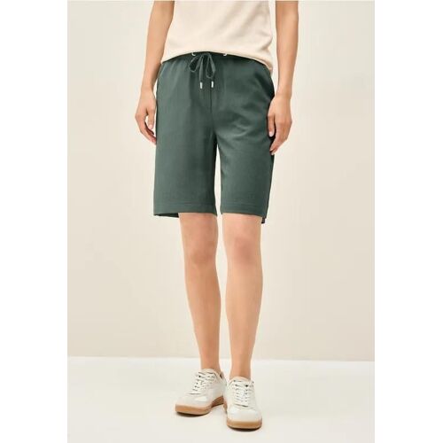 Cecil Femme Short Structuré In Vert, Gr: S