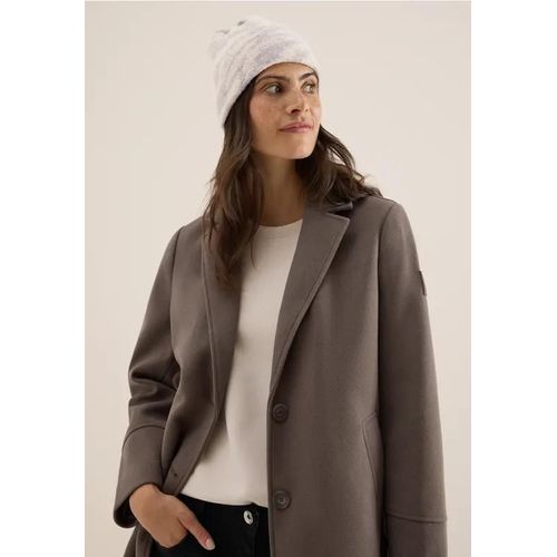 Cecil Femme Bonnet Avec Motif Zèbre In Beige, Gr: One Size