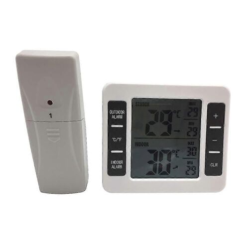 Thermomètre 2025 pour réfrigérateur, thermomètre d'intérieur, thermomètre d'intérieur et d'extérieur, thermomètre sans fil pour la maison