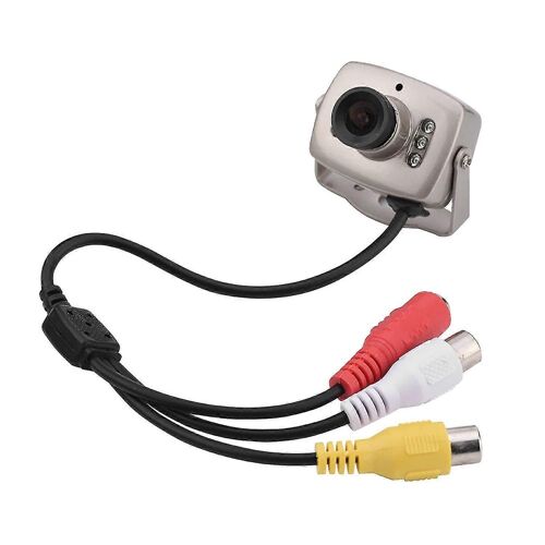 Mini caméra de sécurité CMOS filaire 6 LED, vision nocturne, vidéo numérique NTSC-YM
