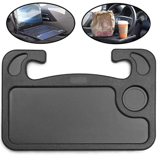 Bureau de volant, plateau de volant de voiture et bureau de repas pour ordinateur portable de siège de véhicule