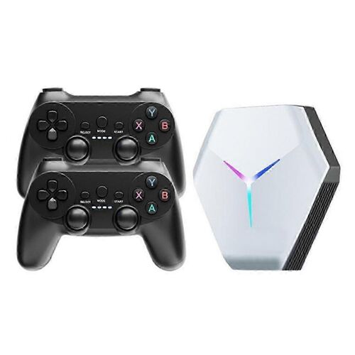 Système de jeu TV Box 60 émulateurs 64 Go 9700+ jeux 5G Wi-Fi double bande prend en charge 8K Android X10 Video Ga