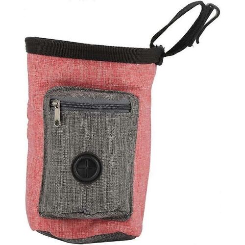 Sac De Nourriture Pour Chien, Sac De Collation Portable Oxford Pour Chien, Sac De Friandises Pour Chien, Sac De Rangement Multifonctionnel Avec Sac À Crottes