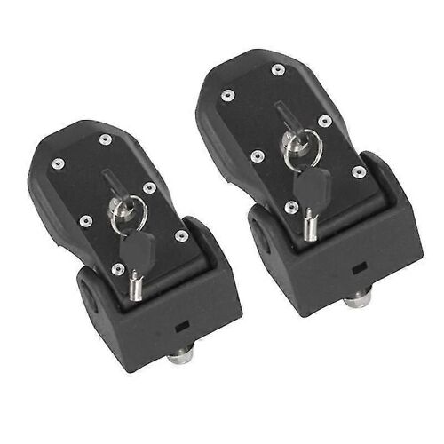 Engine Hood Latch Lock Catches Kits For Wrangler Jk 07-17 Jl Unlimited 18-Later Jt 20-Later Metal