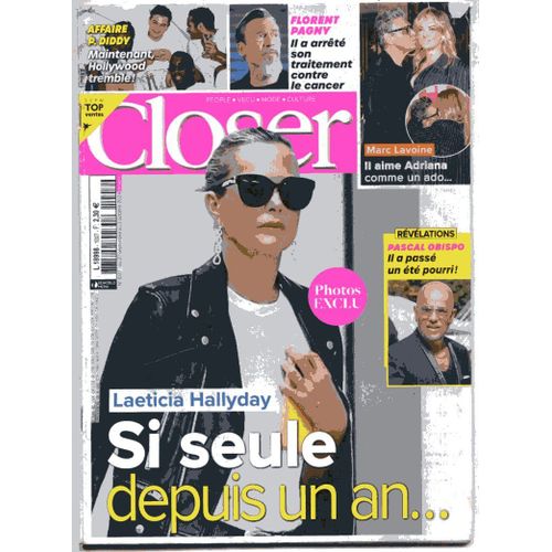 Closer - N°1007 : Laeticia Hallyday - Si Seule Depuis Un An ...