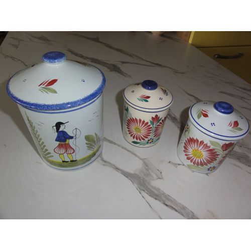 Lot 3 Pots Épices Hb Henriot