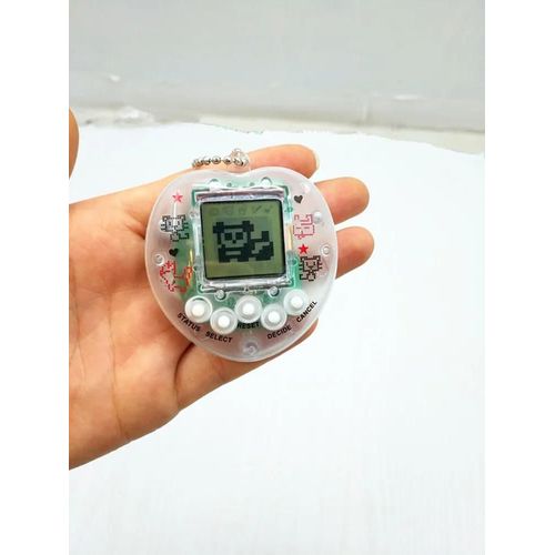 Animaux Électroniques Tamagotchi Nostalgique 49 En Un Virtuel Cyber Numérique Nostalgique Jouets Drôles Pixel.White.