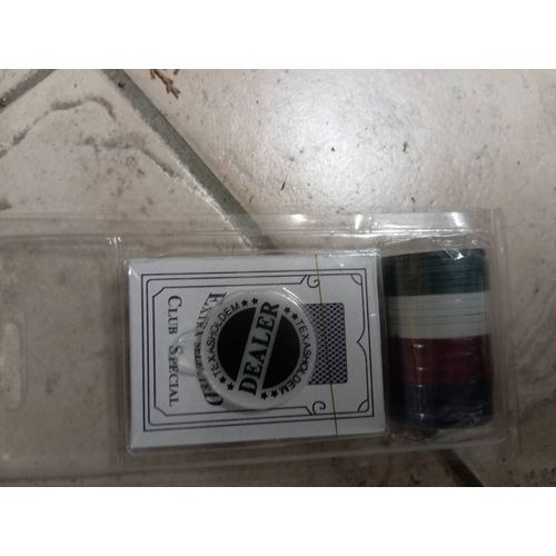 Jeu 54 Cartes + 24 Jetons De Poker Club Spécial N°92 Poker Size Bcg