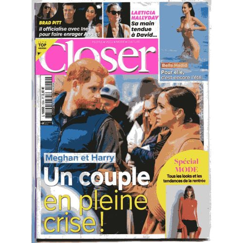 Closer - N° 1004 : Meghan Et Harry - Un Couple En Pleine Crise !