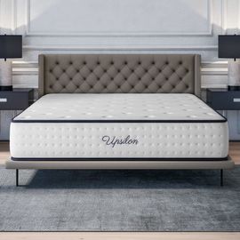 Matelas 150x190 cm - Épais 32 cm - Blue Latex, Mousse HR