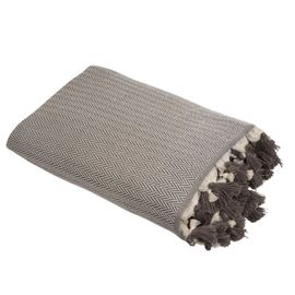 Plaid Laine Taupe 160x250