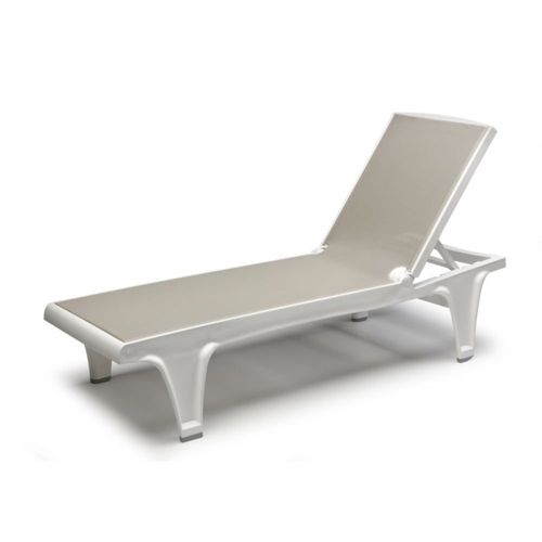 Bain De Soleil En Plastique Taupe