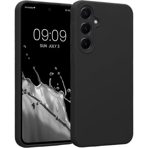 SJZG-Housse Compatible Avec Samsung Galaxy A55 5G Coque - Housse De Téléphone Protection Souple En Tpu Silicone - Gris Foncé