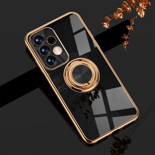 SJZG-Coque Pour Samsung Galaxy A52 / A52 5G / A52S 5G Avec Anneau Support Rotatif À 360 Degrés, Souple Tpu Silicone Case Antichoc Housse Bague Étui Pour Samsung A52 5G / A52S 5G - Le Noir