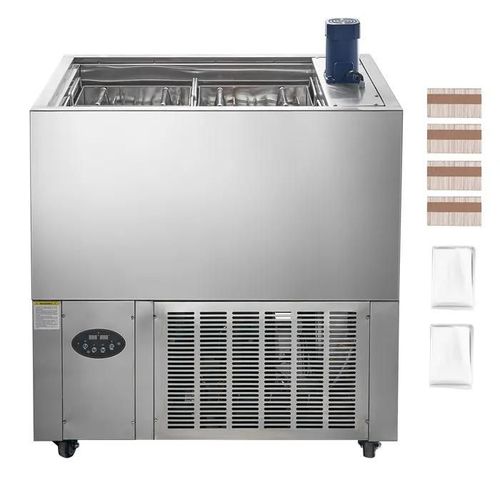 Machine à Glace Commerciale-Duoku-Ensemble de 4 Moules-Machine à Glace 120 Pièces-Fabriquée en Acier Inoxydable