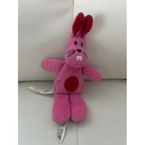 Doudou Peluche Lapin Rose Ikea 20 Cm