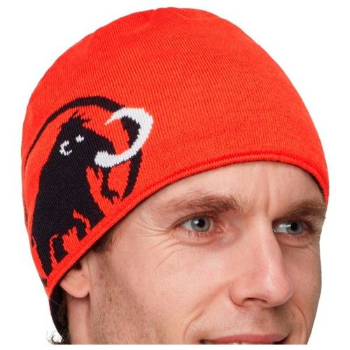 Mammut - Mammut Logo Beanie - Bonnet Taille One Size, Rouge