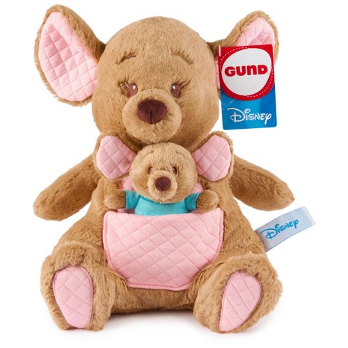 GUND Disney Official Winnie Puuh - Kanga und Roo Oh so kuschelig weiches Plüschtier