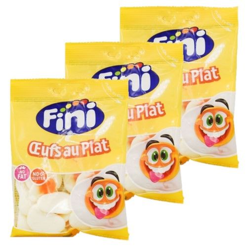 Lot 3x ?Ufs Au Plat - Halal - Sachet 90g