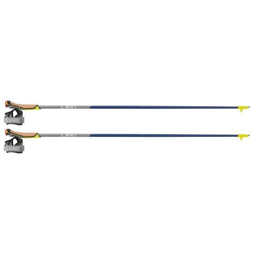 Leki - Speed Pacer Lite - Bâtons De Marche Nordique Taille 100 Cm, Bleu/Gris