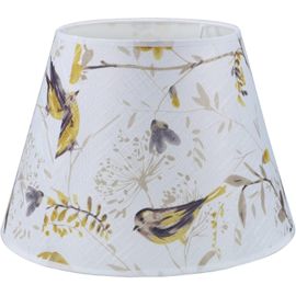 Kalanka-8.6""(22cm) Abat-Jours En Tissu Coolie E14/E27 Moderne De Remplacement Pour Les Lampes De Table,Lampes De Chevet,Lampes Murales,Lampes De Sol,Oiseau