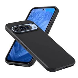 Coque Pour Google Pixel 10 / 10 Pro - Housse Etui Silicone Gel Fine + Verre Trempe - Noir