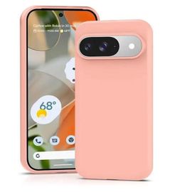 Coque Pour Google Pixel 10 / 10 Pro - Housse Etui Silicone Gel Fine + Verre Trempe - Rose