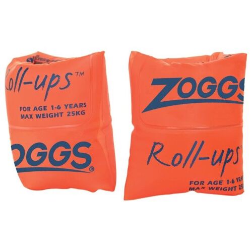 Zoggs - Kid's Roll Ups - Brassards De Natation Taille 1-6 Years, Rouge