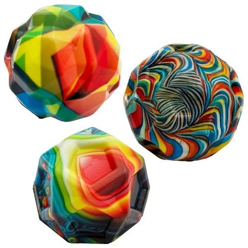 Schildkröt Fun Sports - High Bounce Balls - Jeux De Plage Taille 3 Balls, Mixed Colors