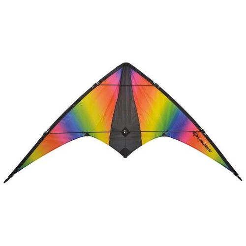 Schildkröt Fun Sports - Stunt Kite 160 - Jeux De Plage Taille 160 X 80 Cm, Rainbow