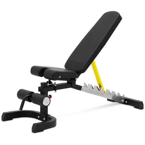Banc De Musculation Capacité De Charge Jusqu'à 150 Kg Réglable Inclinaison De 80 180 ° Pliable Pu Acier Mousse Noir Helloshop26 14_0008397