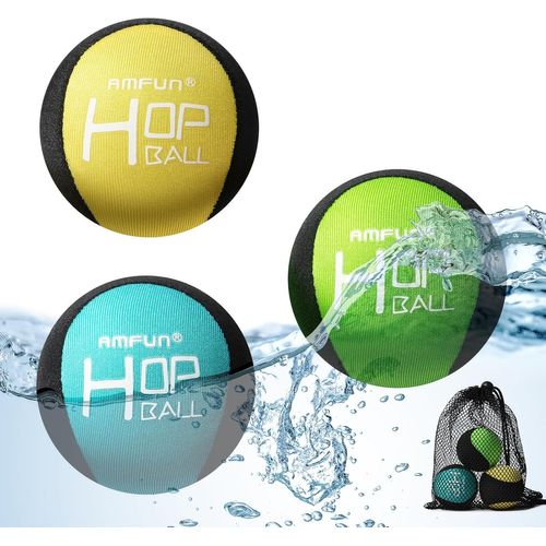 Kalanka-Balle Rebondissante D'eau, 3pcs Balles À Eau Réutilisables, Ballon Plage Rebondissante, Balles À Eau En Lycra Pour Piscine
