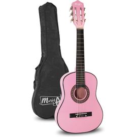 Kalanka-Guitare Acoustique Classique Ma-51 Pour Enfants Et Guitare Junior, Rose, Demi-Taille