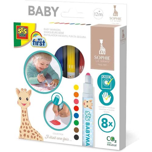 KALANKA-SOPHIE LA GIRAFE Feutres pour bebe