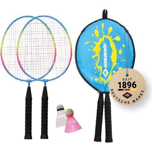 Set De Badminton Junior,Pour Enfants,2 Raquettes Raccourcies 45,5 Cm,2 Volants,Housse 3/4,970907,46 X 22 X 9 Cm