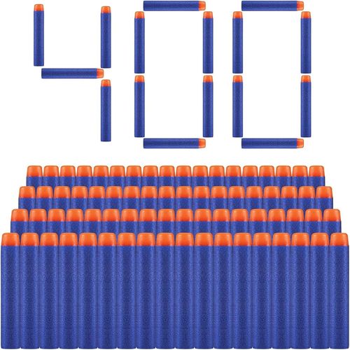 Kalanka-Fléchettes Nerf 400 Pièces 7.2cm Mousse Recharge De Fléchettes Pour N-Strike Mega Elite Blasters Pistolet Jouet
