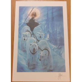 Tirage De Le Monde De Narnia : La Sorcière Blanche Par John Howe / Signé À La Main