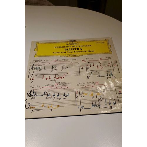 Mantra - Karlheinz Stockhausen - Alfons Et Aloys Kontarsky Piano Deutsche Grammophon