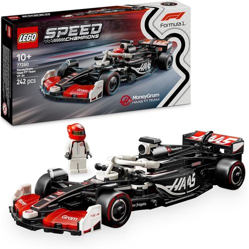 KALANKA-Speed Champions Voiture F1 MoneyGram Haas Team VF-24 - Jeu de construction avec véhicule de course - Minifigurine collector de pilote de Formule 1 - Maquette pour garçon et fille dès 10 ans 7
