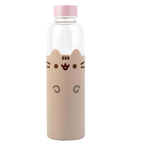 Gourde 500ml Pour Boissons Chaud Et Froid Shooky Léger Pratique Pusheen Beige