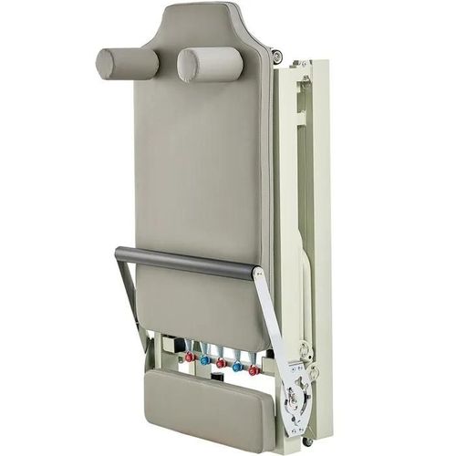Appareil Pilates Réformateur Pliable-Duoku-Machine D'exercice Avec Charge Maximale De 181,44 Kg-Équipé De Ressorts Et Cordons