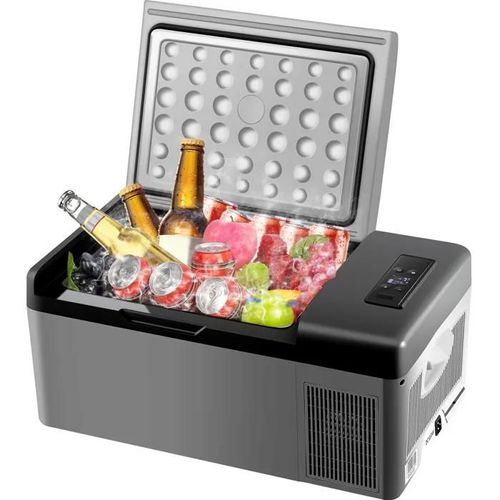 Congélateur de Voiture Portable - DUOKU - C15 - 15 L - Double Zone - -20¿ 10¿