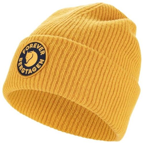 Fjällräven - Bergtagen Forever Wool Beanie - Bonnet Taille One Size, Orange